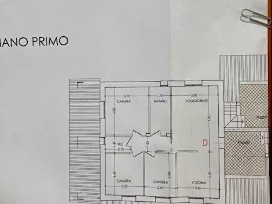 Immagine 9 di Villetta a schiera in vendita  a Pontedera