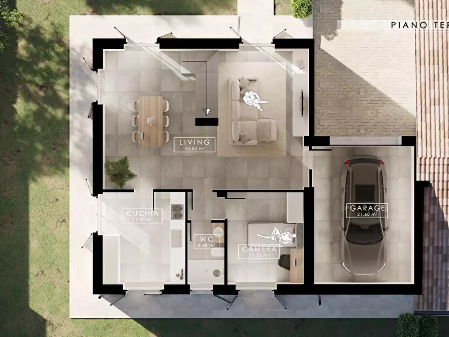 Immagine 2 di Villa in vendita  a Colle Di Val D'elsa