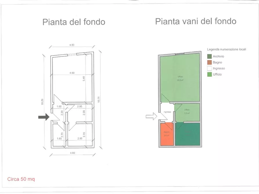 Immagine 1 di Ufficio in affitto  a Cascina