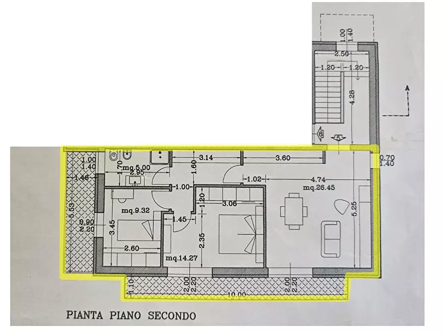 Immagine 1 di Appartamento in vendita  a Cascina