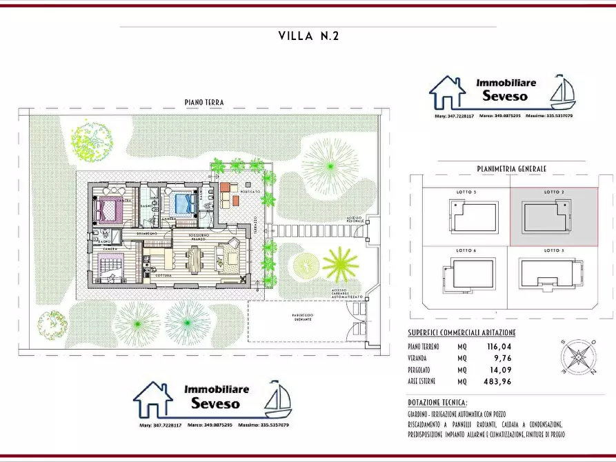 Immagine 3 di Casa indipendente in vendita  a Pietrasanta