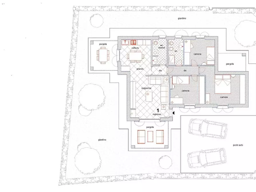 Immagine 5 di Villa in vendita  a Ortonovo