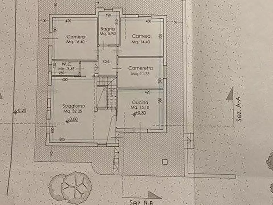 Immagine 2 di Casa semindipendente in vendita  a Vinci