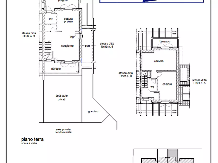 Immagine 5 di Villetta a schiera in vendita  a Ortonovo