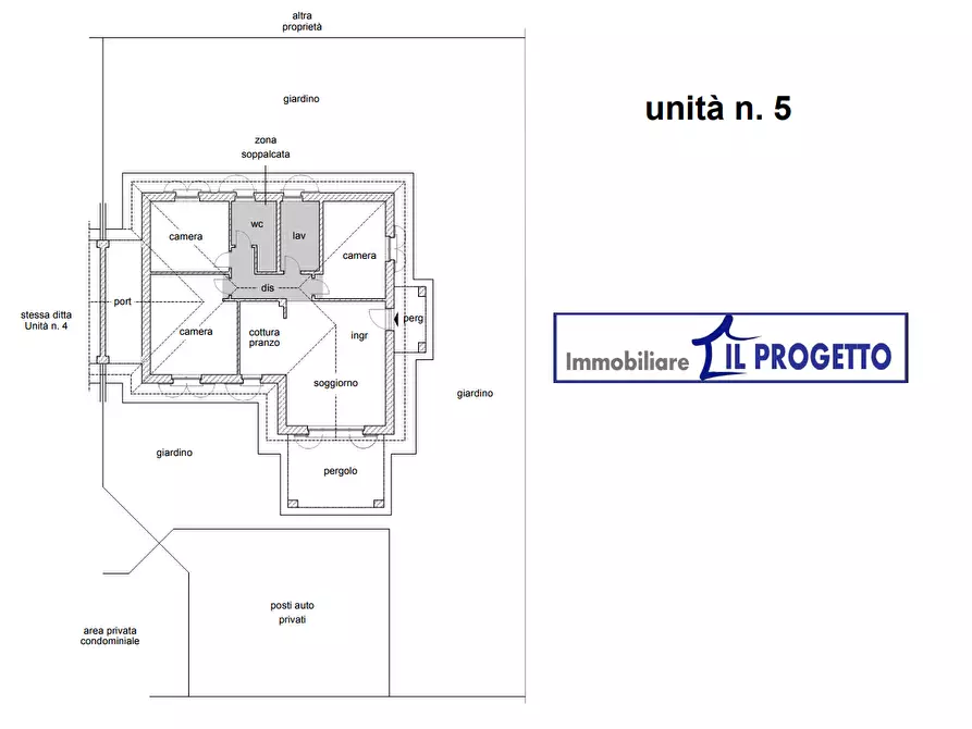 Immagine 6 di Casa indipendente in vendita  a Ortonovo