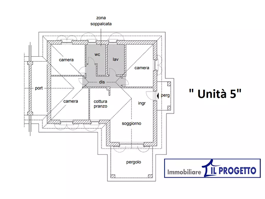 Immagine 7 di Casa indipendente in vendita  a Ortonovo