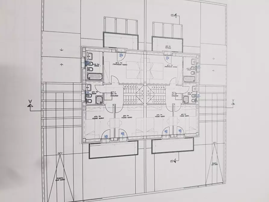 Immagine 7 di Casa bifamiliare in vendita  a Cascina