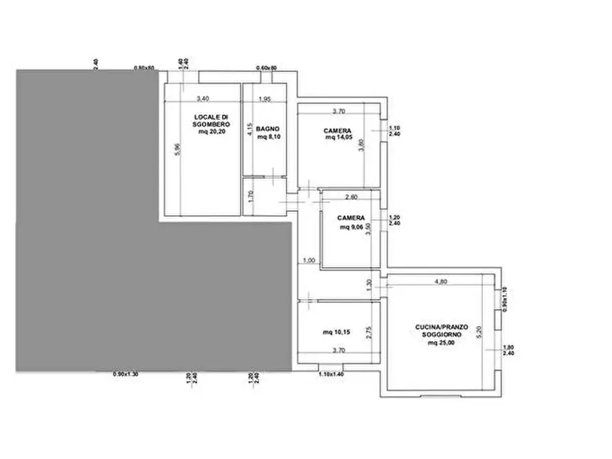Immagine 1 di Appartamento in vendita  a Vicopisano