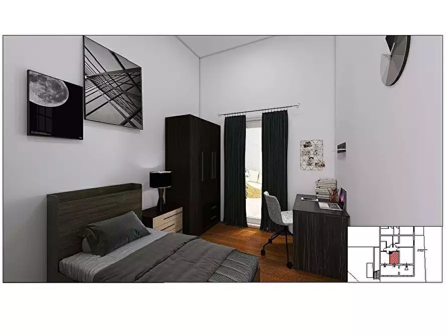 Immagine 5 di Appartamento in vendita  a Colle Di Val D'elsa