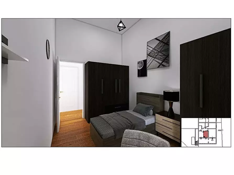 Immagine 6 di Appartamento in vendita  a Colle Di Val D'elsa