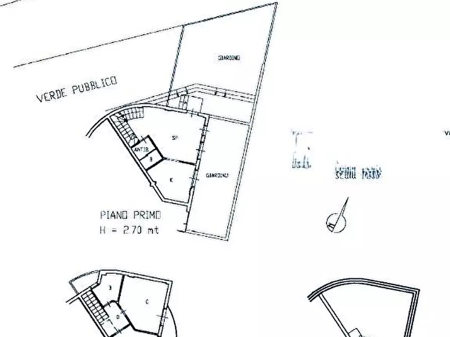 Immagine 14 di Casa bifamiliare in vendita  a Pisa