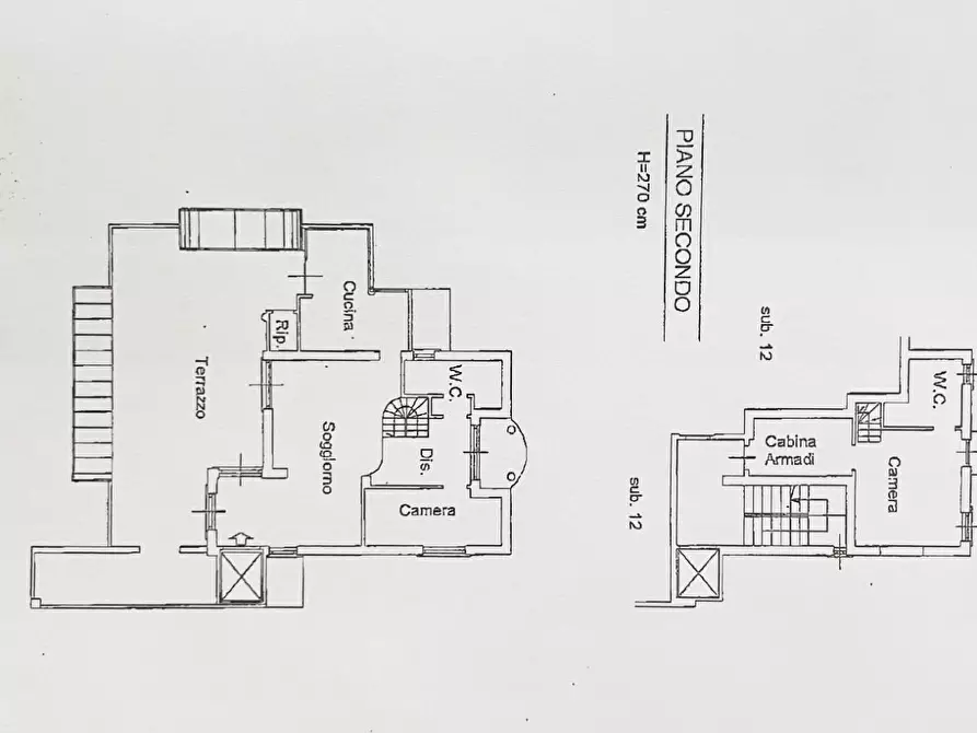 Immagine 5 di Mansarda in vendita  a La Spezia