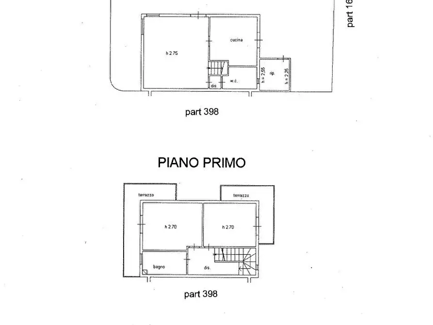 Immagine 37 di Casa bifamiliare in vendita  a Pontedera