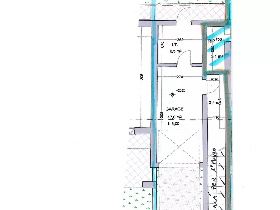 Immagine 10 di Appartamento in vendita  a Collesalvetti