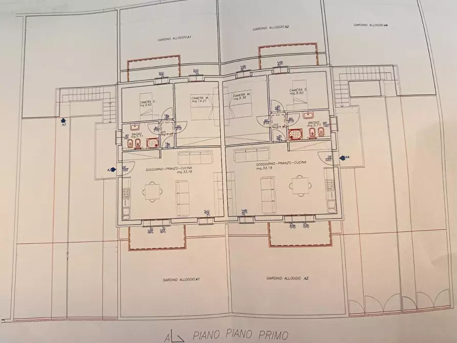 Immagine 7 di Appartamento in vendita  a Cascina