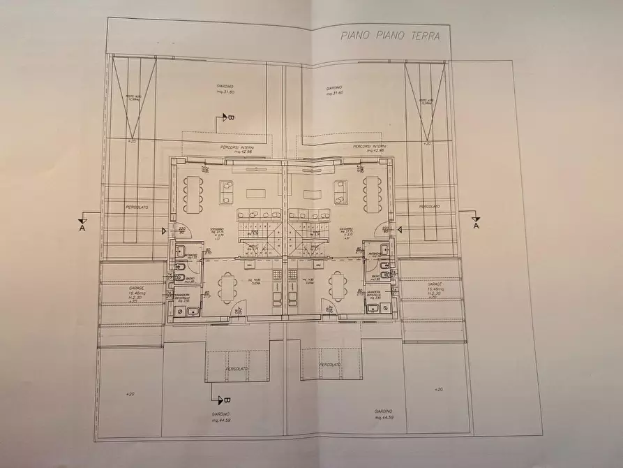 Immagine 4 di Casa bifamiliare in vendita  a Cascina