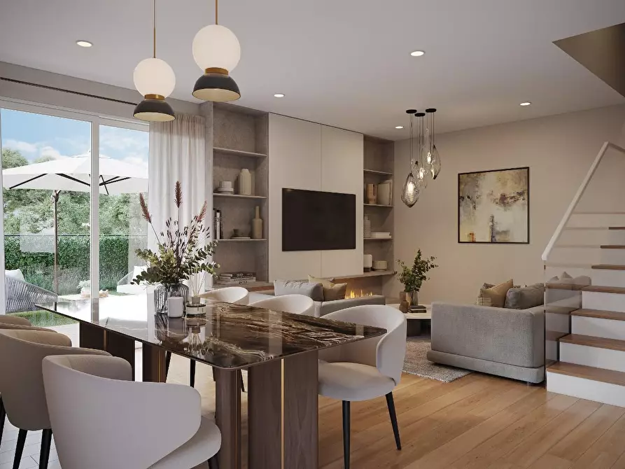 Immagine 4 di Casa trifamiliare in vendita  a Cascina