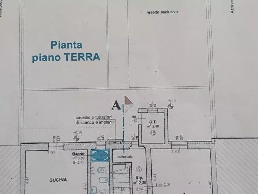 Immagine 27 di Villetta a schiera in vendita  a Empoli