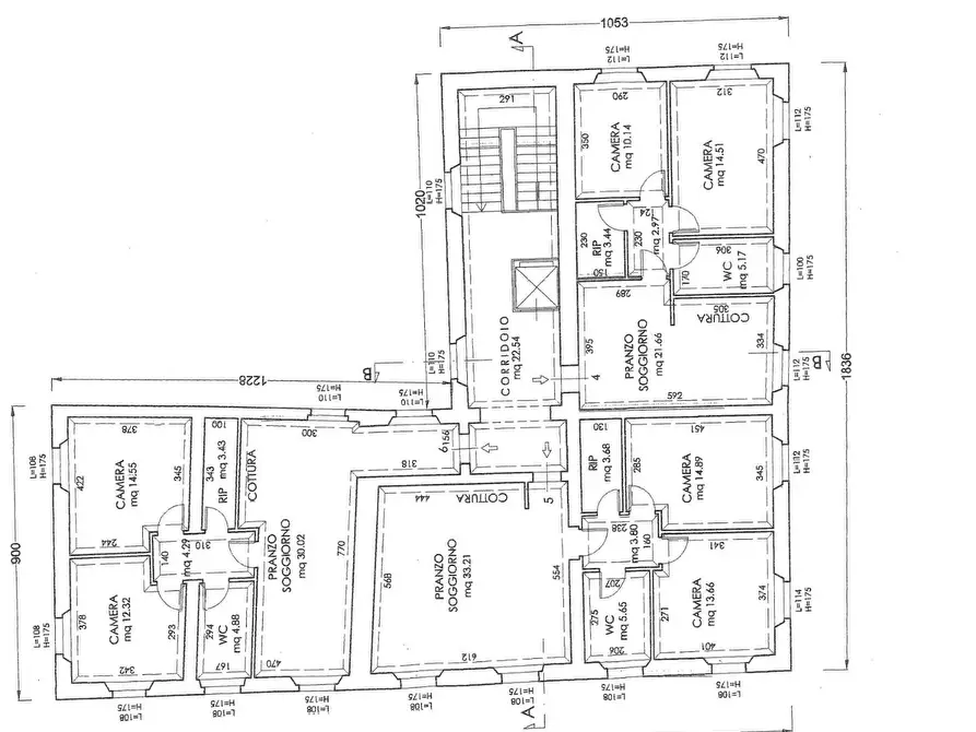 Immagine 18 di Villa in vendita  a San Giuliano Terme