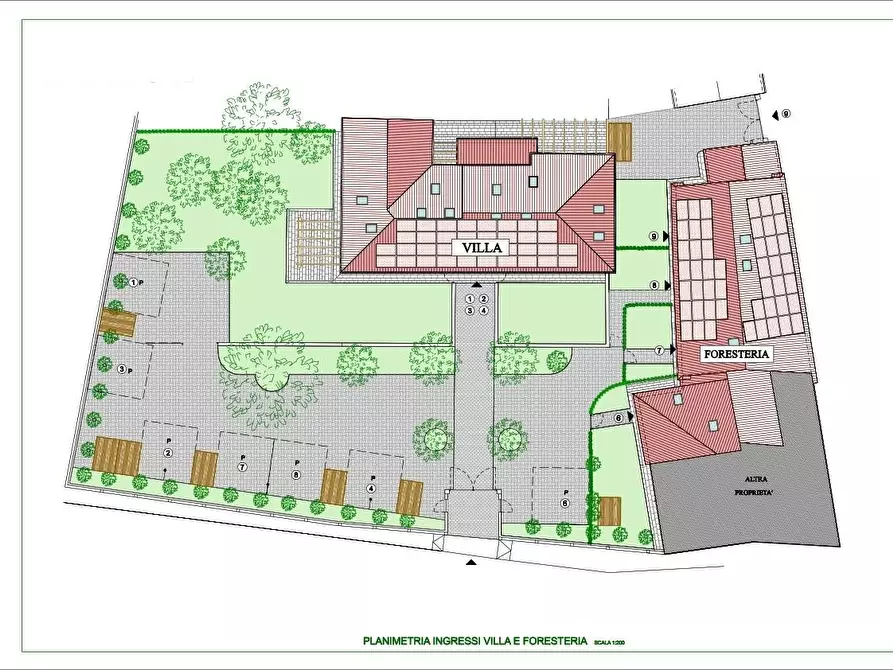 Immagine 1 di Terratetto in vendita  a Cascina