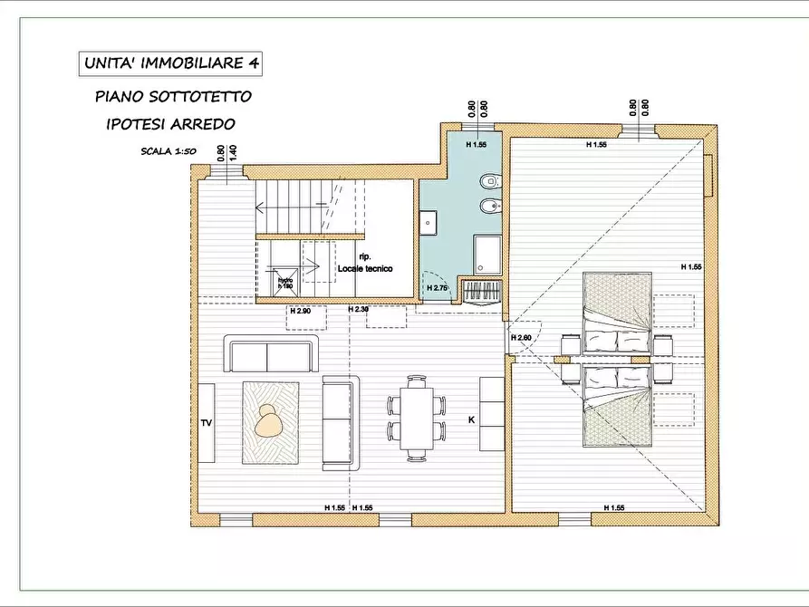 Immagine 6 di Appartamento in vendita  a Cascina