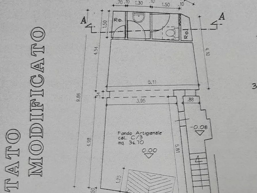 Immagine 5 di Locale commerciale in vendita  a Pisa