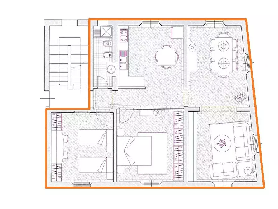 Immagine 15 di Appartamento in vendita  a Certaldo