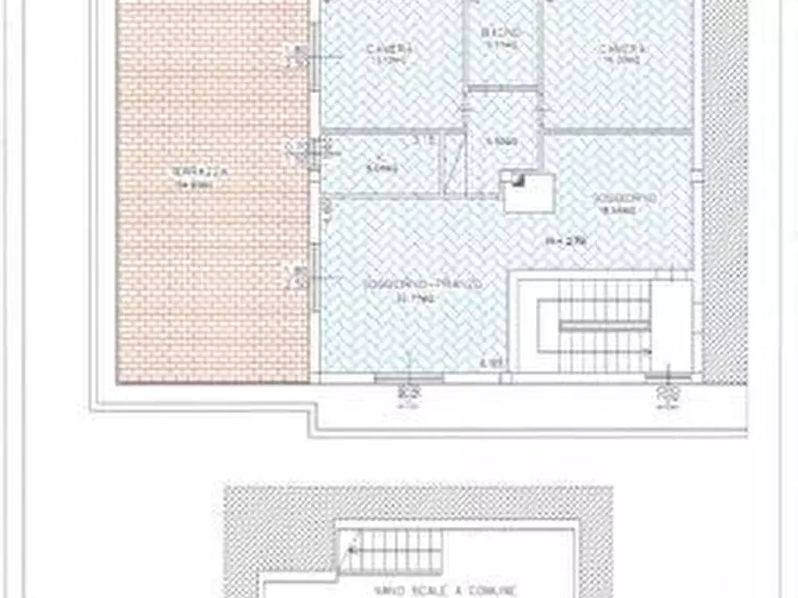 Immagine 2 di Mansarda in vendita  a Certaldo