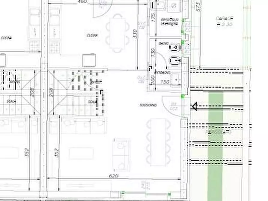 Immagine 2 di Casa bifamiliare in vendita  a Cascina