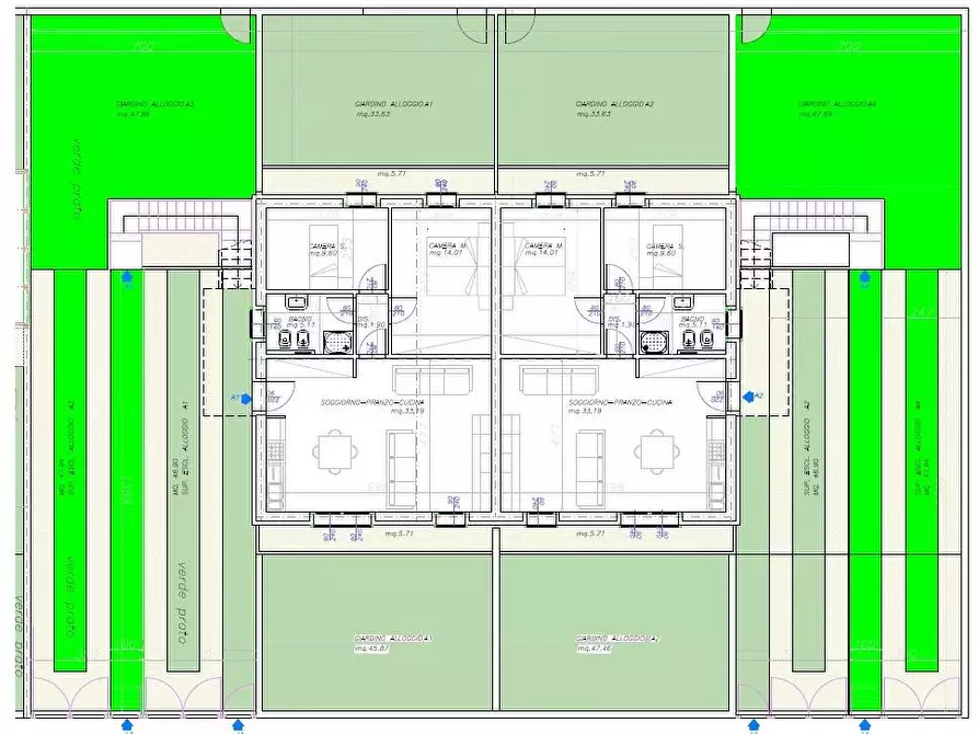 Immagine 2 di Appartamento in vendita  a Cascina