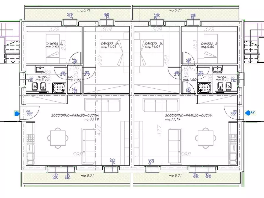 Immagine 4 di Appartamento in vendita  a Cascina