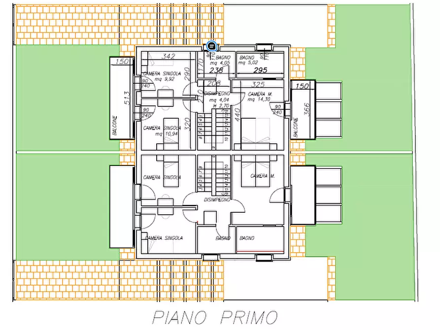Immagine 6 di Casa bifamiliare in vendita  a Cascina