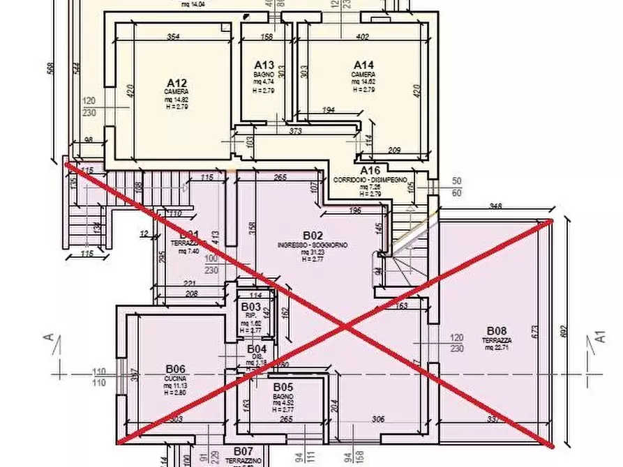Immagine 17 di Casa bifamiliare in vendita  a Montignoso