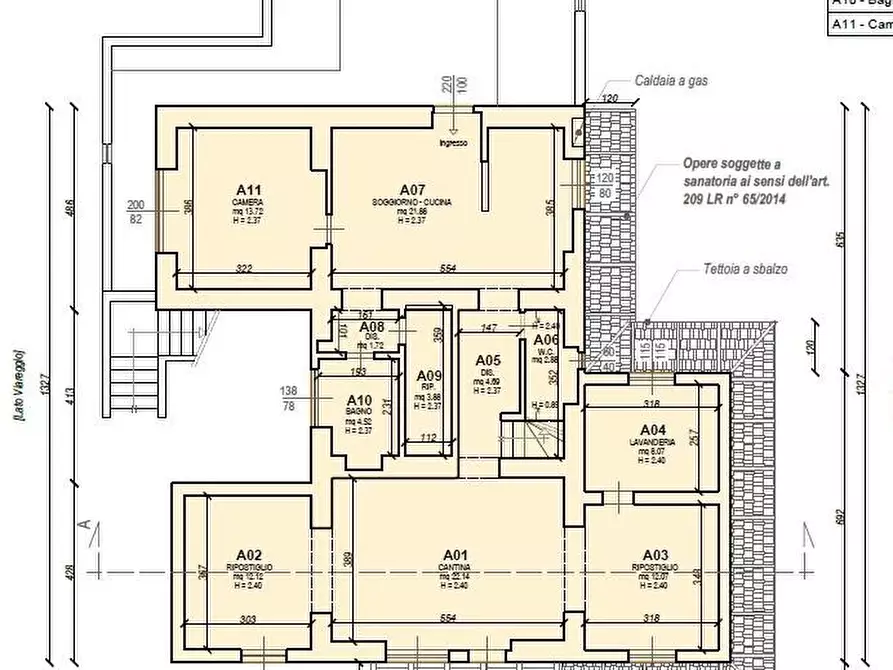 Immagine 16 di Casa bifamiliare in vendita  a Montignoso