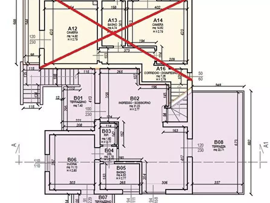 Immagine 18 di Appartamento in vendita  a Montignoso