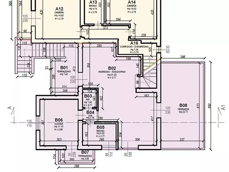 Immagine 17 di Villa in vendita  a Montignoso