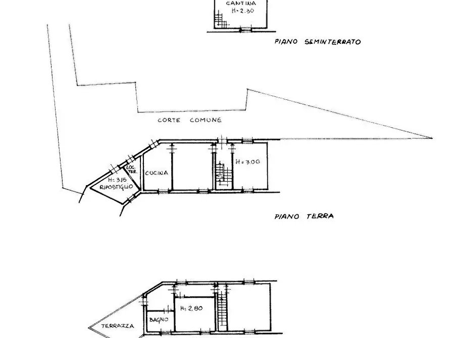 Immagine 23 di Terratetto in vendita  a Lucca