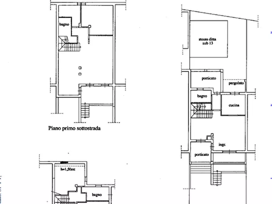 Immagine 15 di Villetta a schiera in vendita  a Castelnuovo Magra