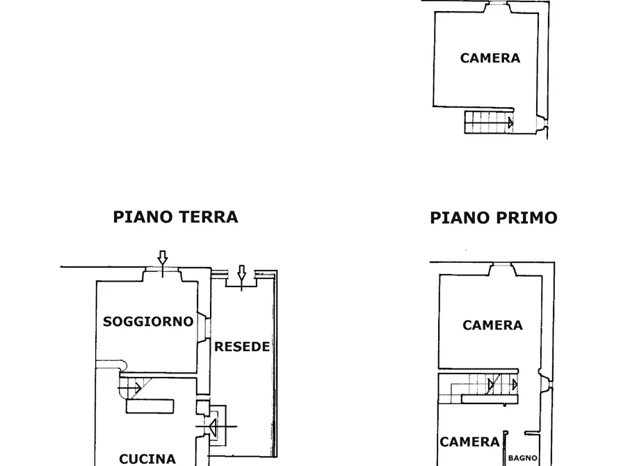 Immagine 1 di Terratetto in vendita  a Pistoia