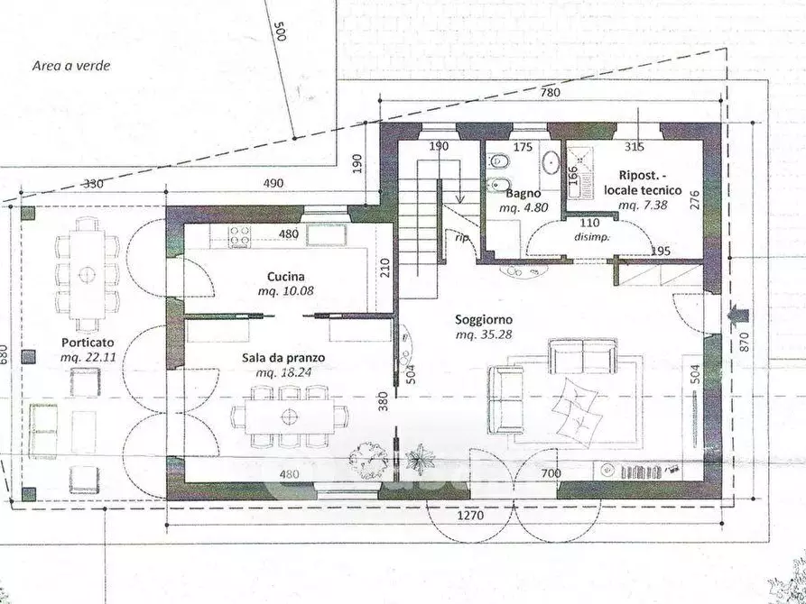 Immagine 22 di Villa in vendita  a Capannori