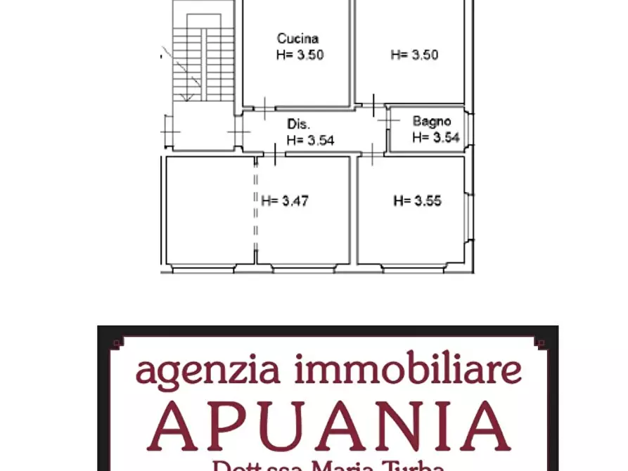 Immagine 14 di Appartamento in vendita  a Massa