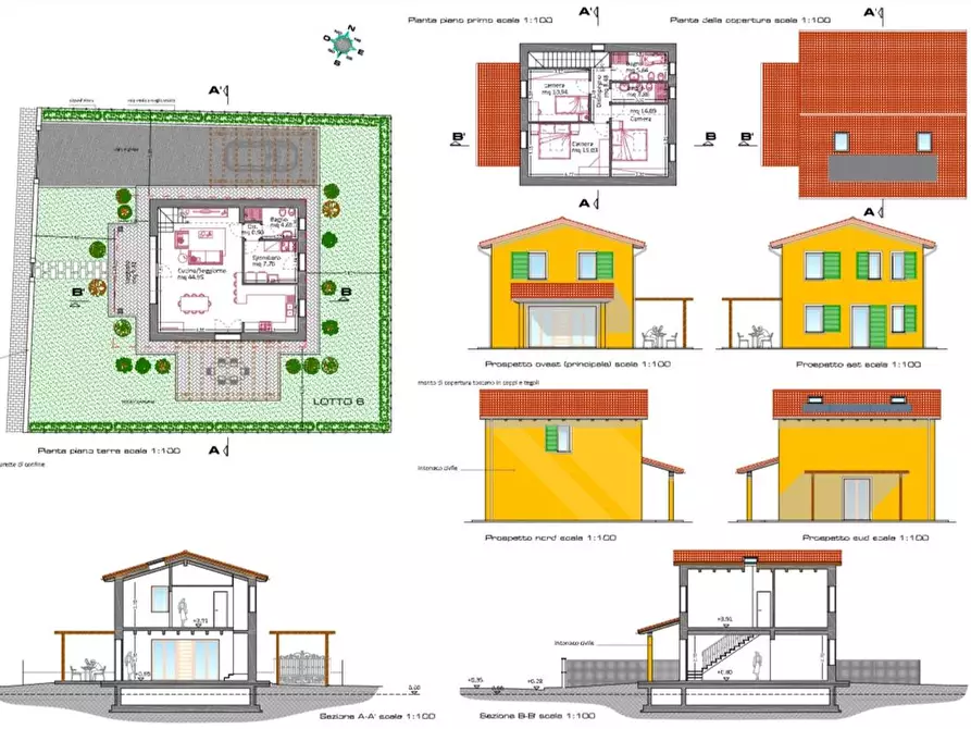 Immagine 12 di Villa in vendita  a San Miniato