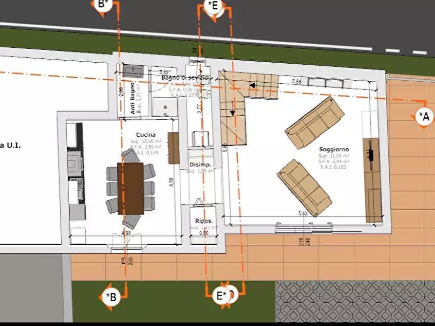 Immagine 3 di Terratetto in vendita  a Cascina