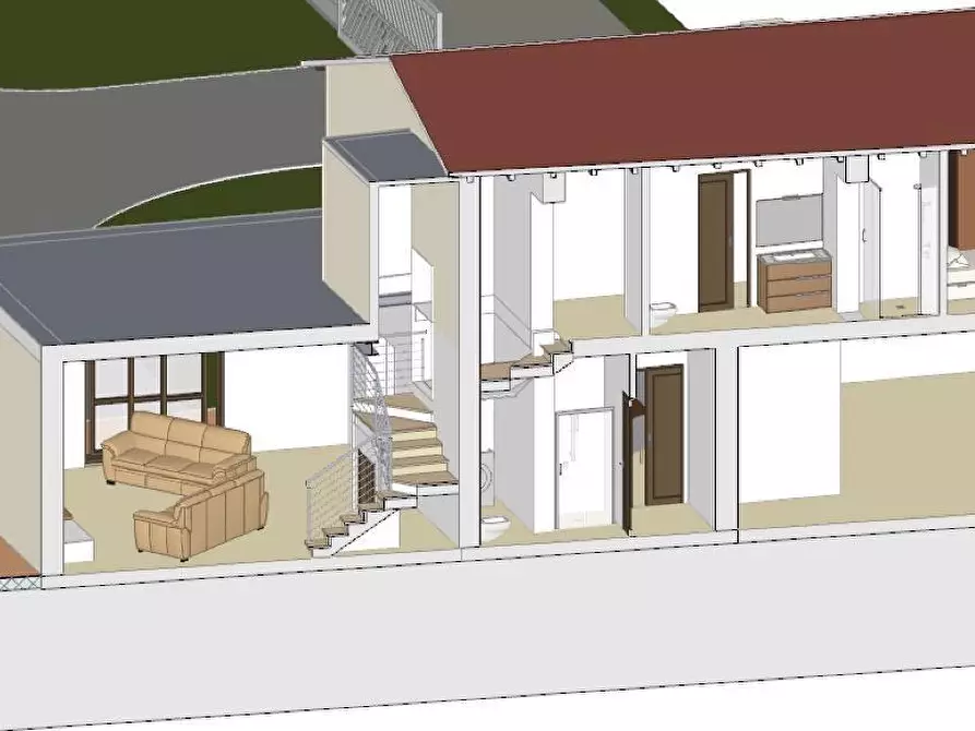Immagine 4 di Terratetto in vendita  a Cascina