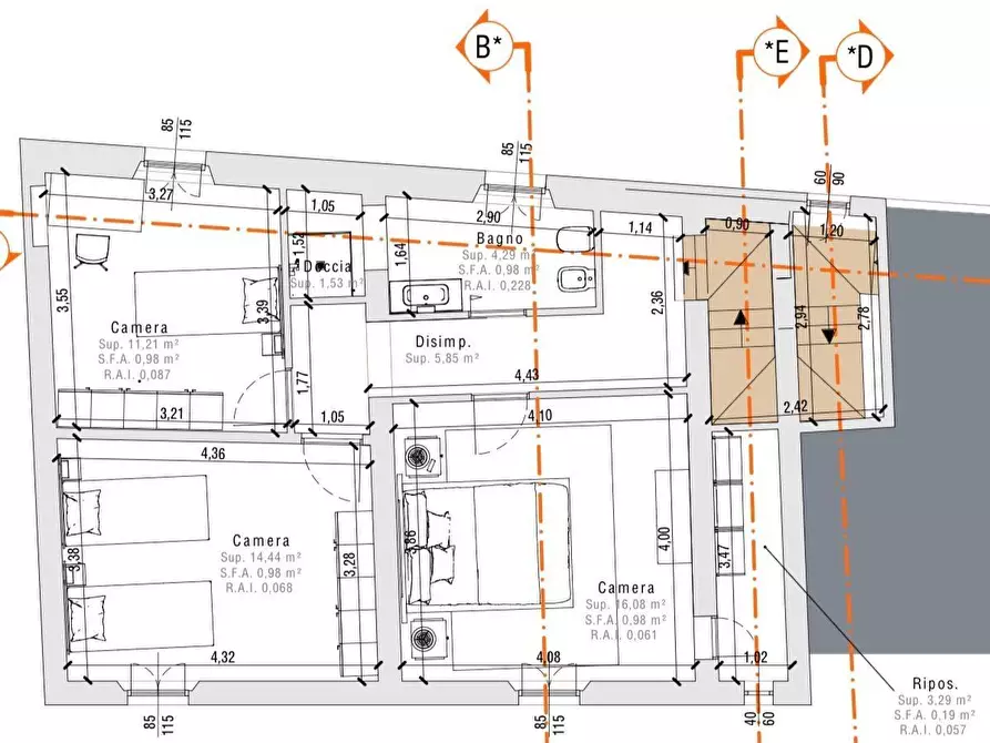 Immagine 5 di Terratetto in vendita  a Cascina
