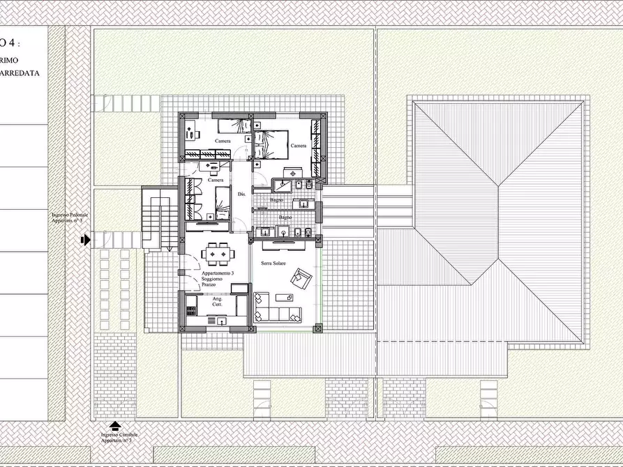 Immagine 5 di Casa trifamiliare in vendita  a Cecina