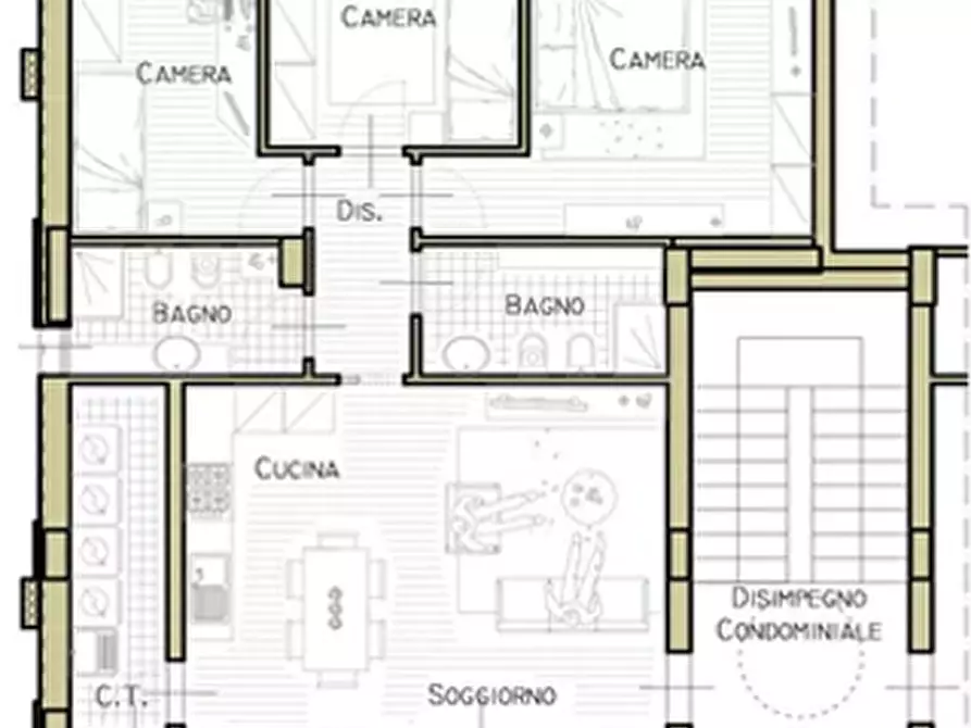 Immagine 13 di Appartamento in vendita  a Empoli