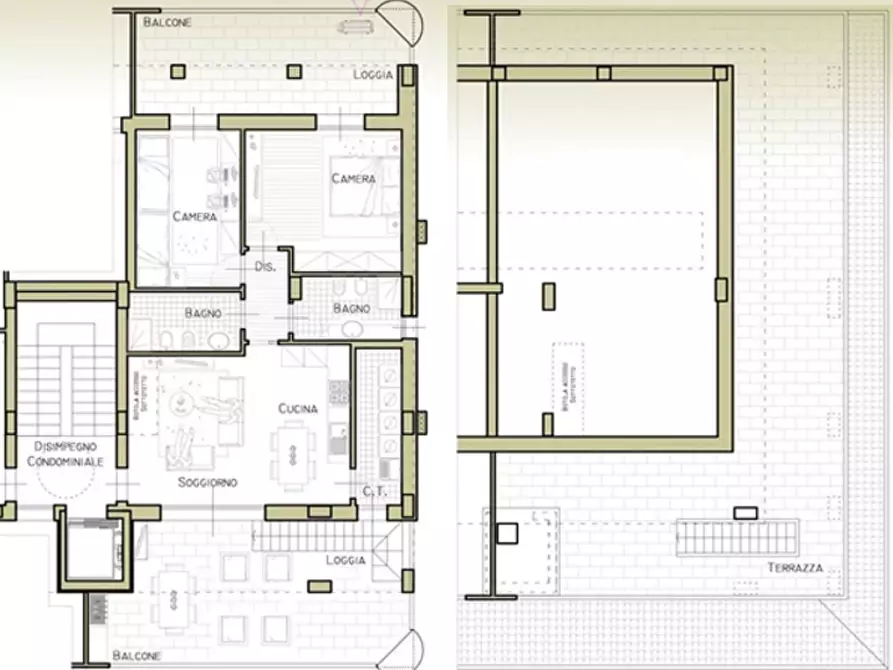 Immagine 17 di Mansarda in vendita  a Empoli