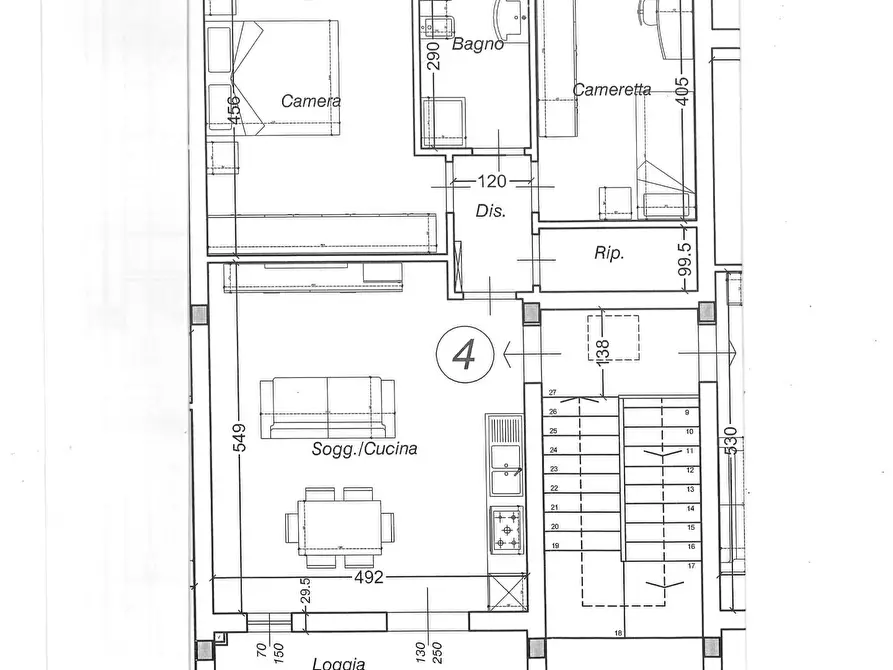 Immagine 33 di Appartamento in vendita  a Cascina