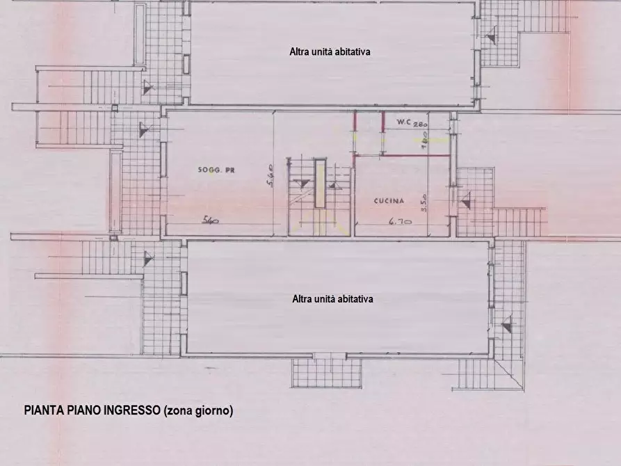Immagine 34 di Villetta a schiera in vendita  a Carrara